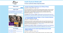 Desktop Screenshot of dilekceornegin.com